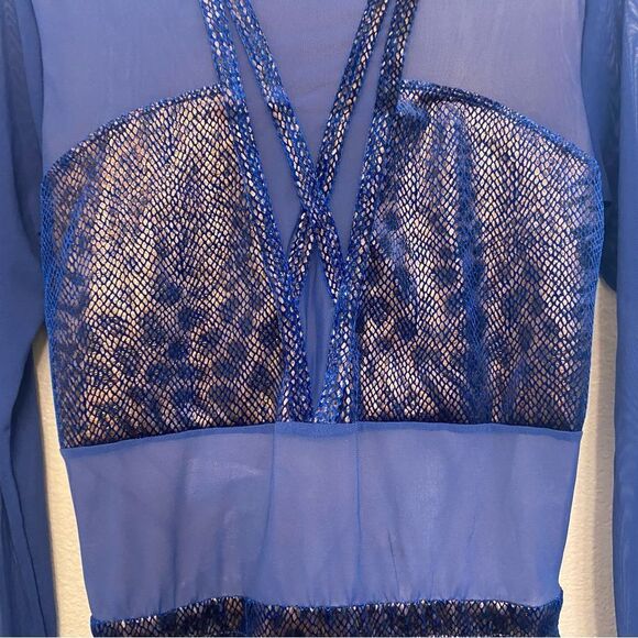 Revolution Tenth House Dance unitard solo costume PARALLAX TH22037 MA adult - Picture 3 of 12